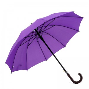 السائبة الترويجية شراء قماش حريري النسيج إطار معدني السيارات فتح مظلة على التوالي مع لون مخصص